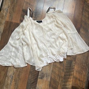 Cold shoulder blouse